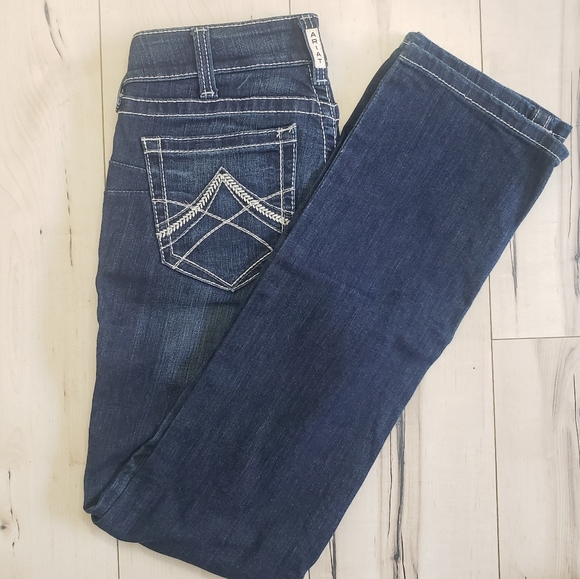 Ariat Denim - ARIAT real denim blue straight jeans size 28L